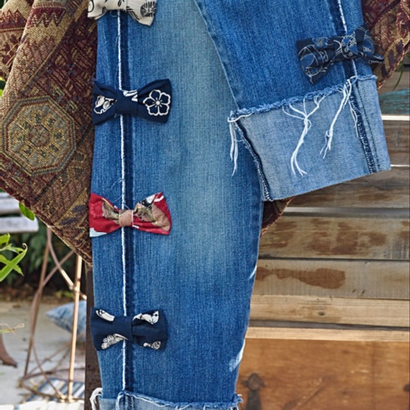 Boho Upcycled Joe’s Jeans | - Picture 2 of 3